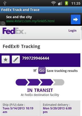 FedEx Track and Trace截图4