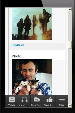 Phil Collins Fans App截图3