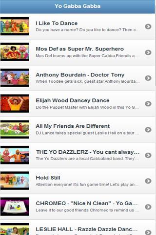 Yo Gabba Gabba! Episodes截图1