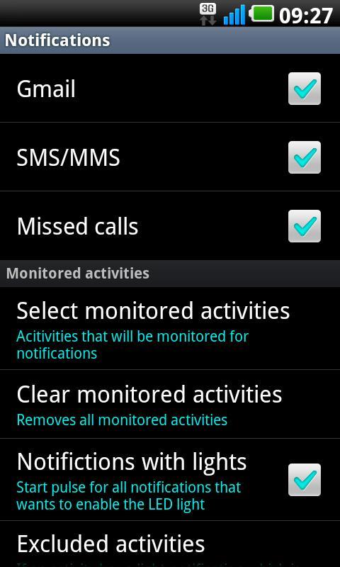 LG通知  LG 2XBlack Notifications截图1