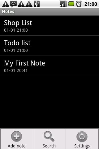 Notes NotePad ToDo List截图5