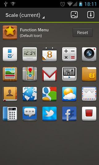 S-cale GOLauncher EX Theme截图2