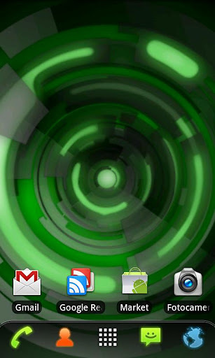 RLW Theme Black Green Tech截图2