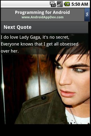 Adam Lambert Quotes截图1