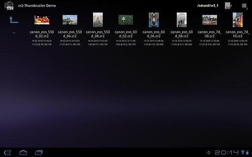 cr2-Thumbnailer Demo截图3