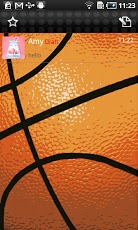 Handcent SMS Skin (BasketBall)截图1