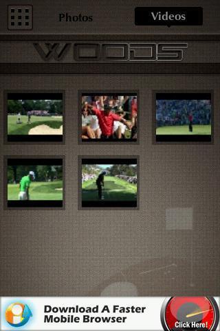 Tiger Woods Fan App截图5