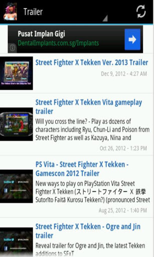 Street Fighter X Tekken FanApp截图8