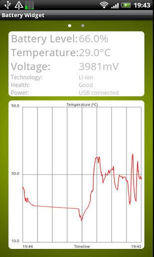 Battery Widget 30 days Trial截图3