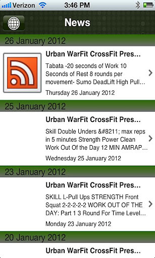 Urban Warfit CrossFit截图4