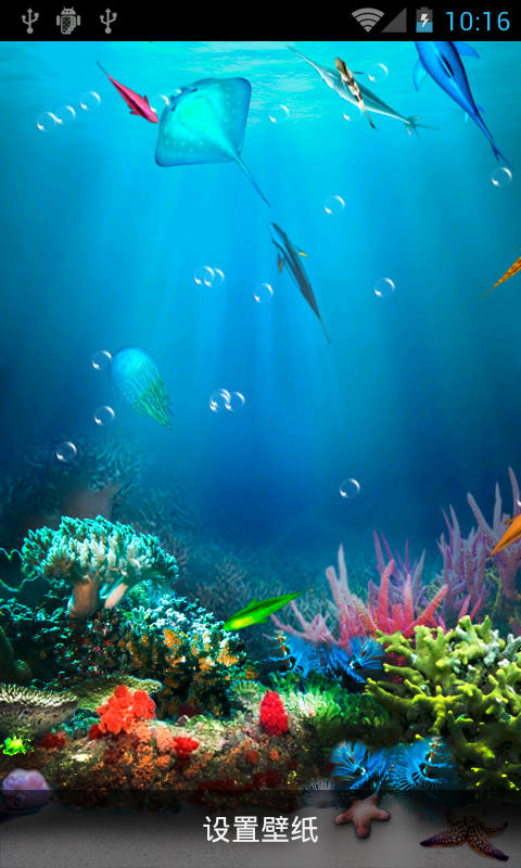 海底生物动态壁纸截图1