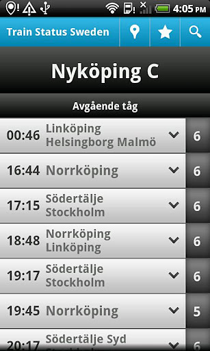 Train Status Sweden截图3