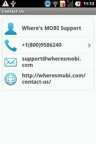 Wheres MOBI截图3