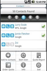 Contact:Finder Lite截图2