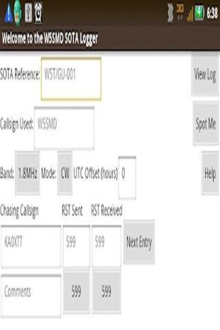 SOTA Logger Lite截图1