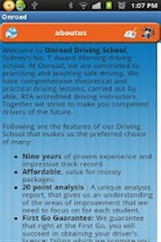 Onroad Driving School Sydney截图6