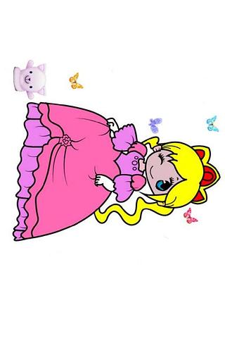 Princess Coloring Book截图1