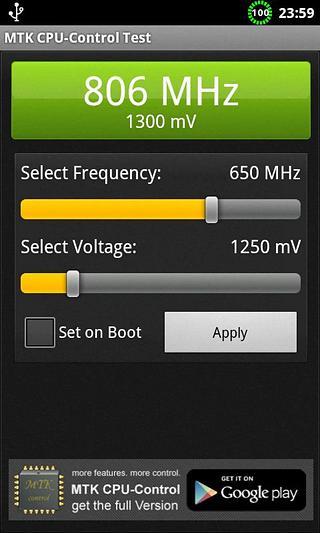 MTK CPU-Control Test截图1