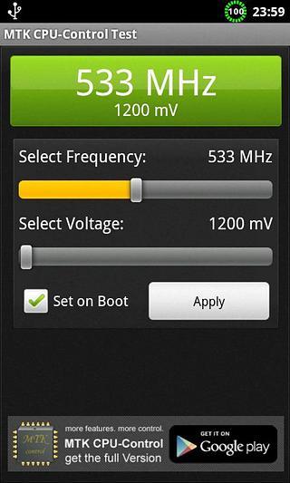 MTK CPU-Control Test截图2