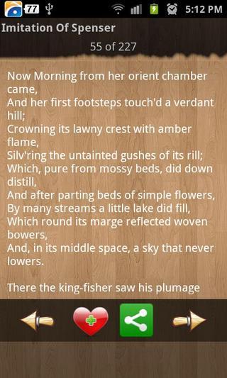 John Keats Poems截图1