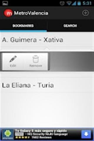 MetroValencia Timetables截图3