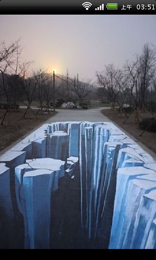 震撼3D街头地画欣赏截图2