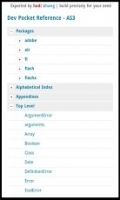Dev Pocket Reference - AS3 1.1.3截图2