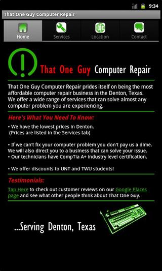 That One Guy Computer Repair截图1