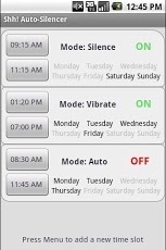Shh! auto-silencer Lite截图1