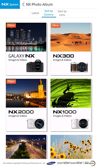 Samsung SMART CAMERA NX截图6