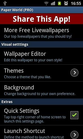 Paper World Livewallpaper截图3