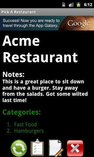 Restaurant Notes with Tip Calc截图1