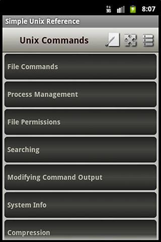 Simple Unix Reference截图1