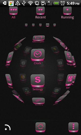 Stereo box pink Theme Go截图1