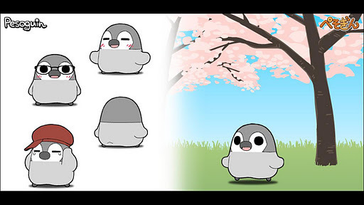 Pesoguin LWP的樱花截图1