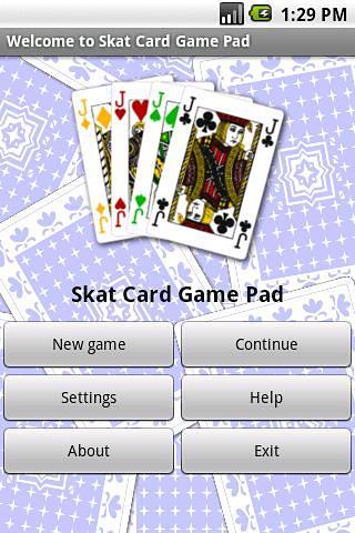 Skat Card Game Pad截图2