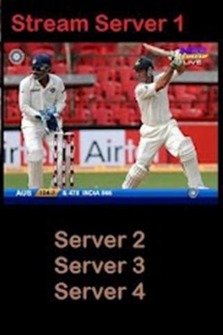 Live cricket TV stream Working截图1