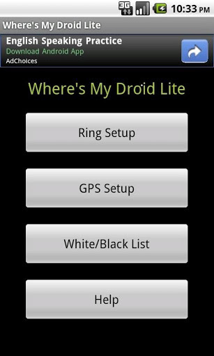 Where&#39;s My Droid Lite截图1