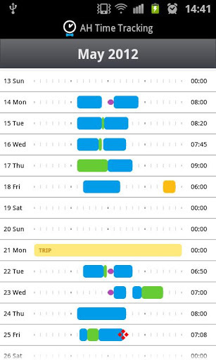 AH Time Tracking截图2