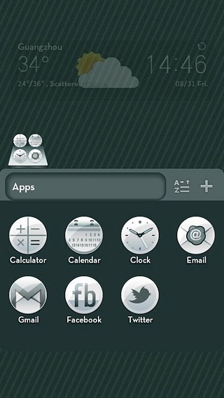 Sole - GO Launcher Theme截图3