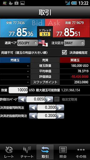 SBI FXTRADE截图3