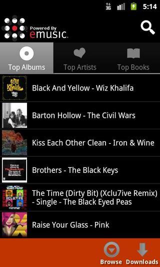 eMusic下载器截图2