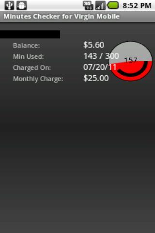 Minutes Checker: Virgin Mobile截图8