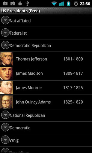 US Presidents for Phone截图4