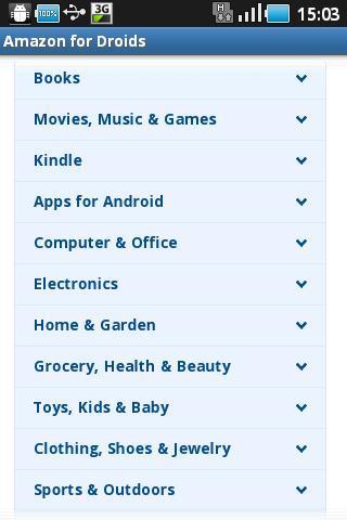 Amazon for Droids截图4