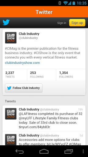 CLUB INDUSTRY 2012截图8