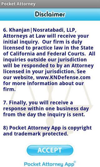 Pocket Attorney截图1