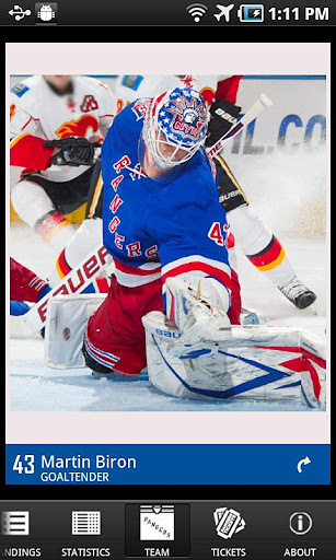 New York Rangers Official App截图1