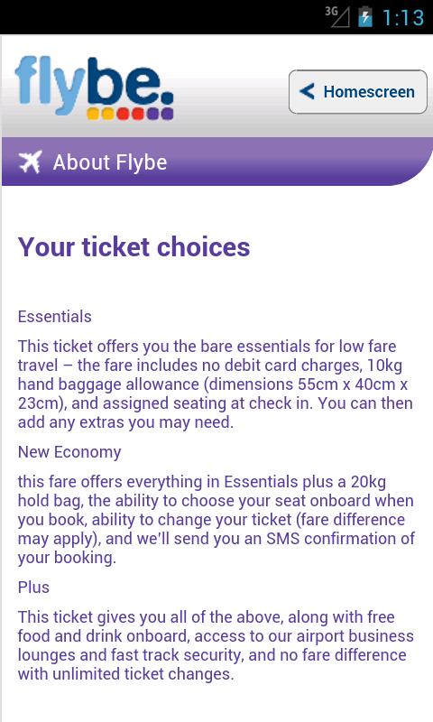 Flybe Mobile Launcher截图1