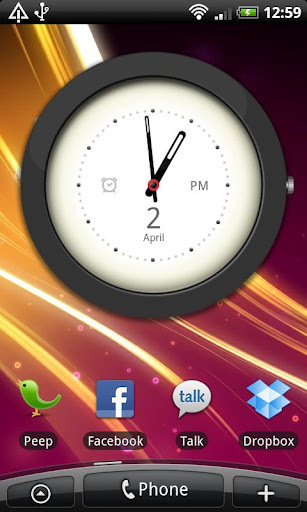 Big Clock Widget截图2